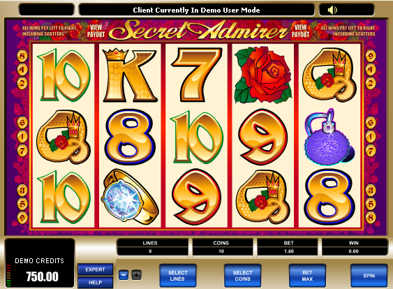 free Secret Admirer no download slots