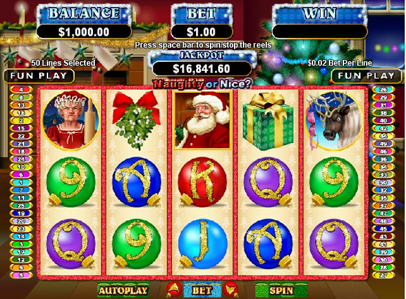 free Naughty or Nice no download slots