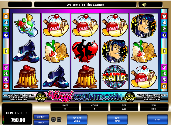 free Vinyl Countdown no download slots 