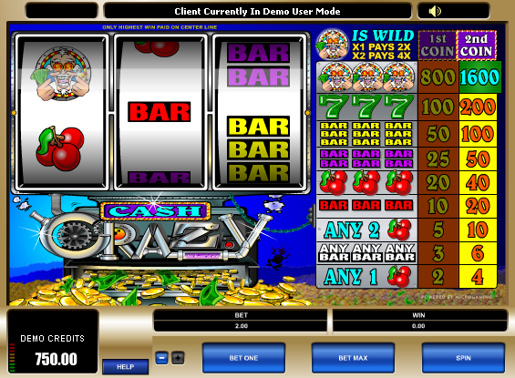 free  Cash Crazy no download slots
