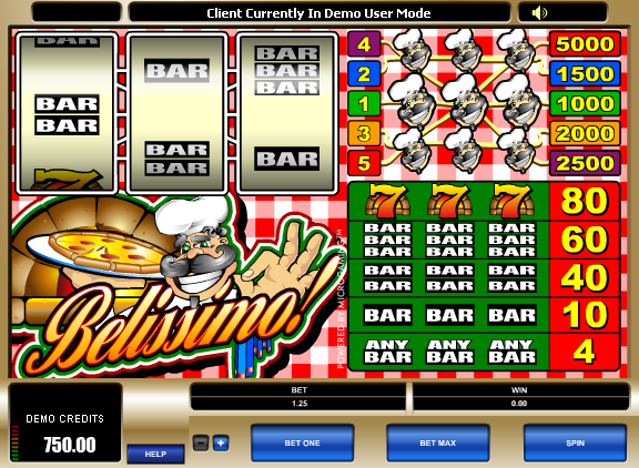 Free Belissimo slots no download