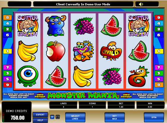 free Monster Mania no download slots