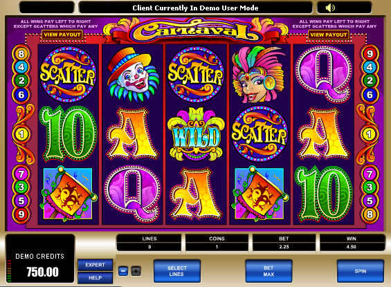 free  Carnaval  no download slots