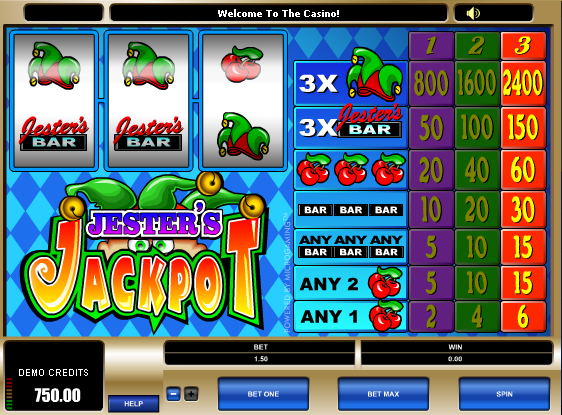free  Jesters Jackpot no download slots