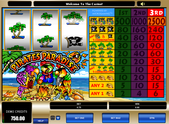 free Pirates Paradise no download slots