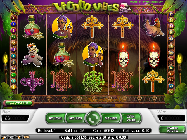 Voodoo Vibes no download slots 